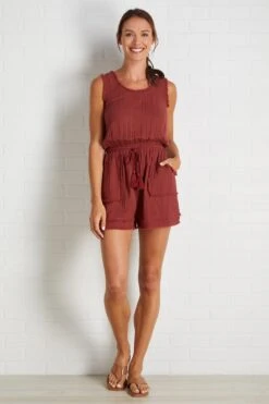 Sippin` Wine In The Sunshine Romper