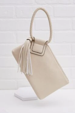 Braided Ring Handle Wristlet