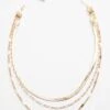 Gold Layered Chain Necklace -Versona Shop 132104 749 l