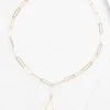 Paperclip Pendant Necklace -Versona Shop 134035 109 l
