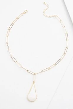 Paperclip Pendant Necklace