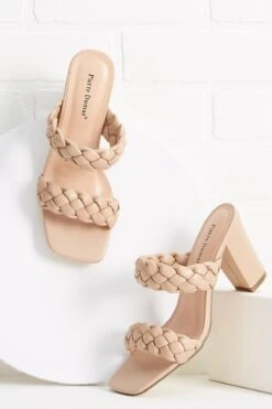 Braided Band Heels