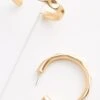 Hammered Hoop Earrings -Versona Shop 135195 749 l