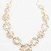 Hammered Linked Necklace -Versona Shop 135298 749 l