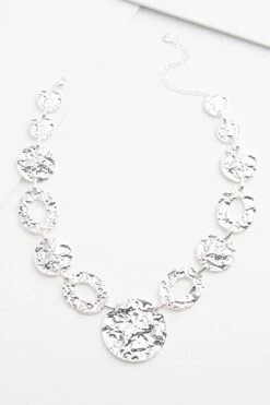 Hammered Linked Necklace -Versona Shop 135298 959 l
