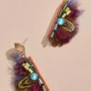 Ruffled Feathers Earrings -Versona Shop 136524 002 l