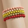 Colorful Wooden Bracelets -Versona Shop 136599 002 l
