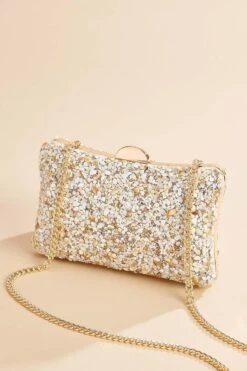 Etched In Stone Clutch