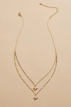 18k Iridescent Sunburst Layered Necklace