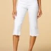 Scallop Along The Sand Capri Jeans -Versona Shop 137388 106 l