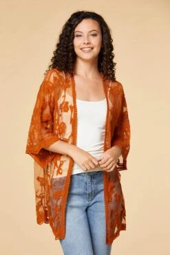 Give Me Some Lace Kimono