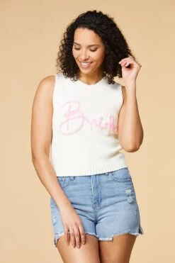 Bride Sweater Tank