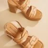 Braided Platform Sandals -Versona Shop 137857 135 l