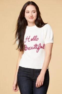 Hello Beautiful Sweater