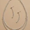 Rhinestone Earrings And Necklace Set -Versona Shop 138347 959 l