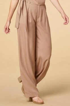 Taupe Of The Line Trousers