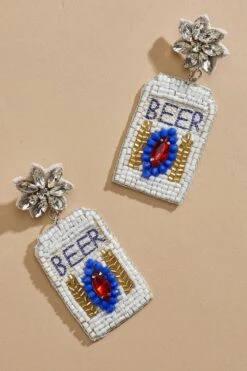 Beer Can Earrings
