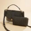 Clearly Woven Handbag Set -Versona Shop 138365 003 l
