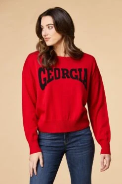 Georgia Game Day Sweater