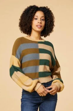 Blocked And Loaded Sweater