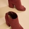 Faux Suede Booties -Versona Shop 138860 824 l