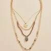 Counting Stones Layered Necklace -Versona Shop 139100 220 l