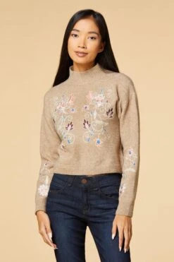 Cozy Carnations Sweater