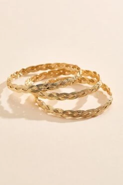Braided Bangle Set