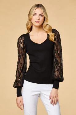 Familiar Laces Sweater