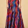 Bold Brushstrokes Maxi Skirt -Versona Shop 139650 002 l