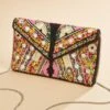 Multi Bead Mirror Clutch -Versona Shop 139688 002 l