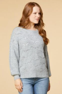 Missed The Point Sweater