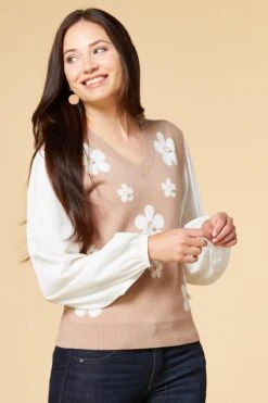 Florally Forward Sweater