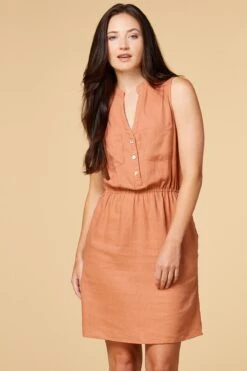 Love In Linen Shirt Dress -Versona Shop 141399 809 l