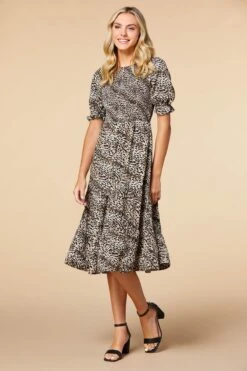 Cool Cat Midi Dress