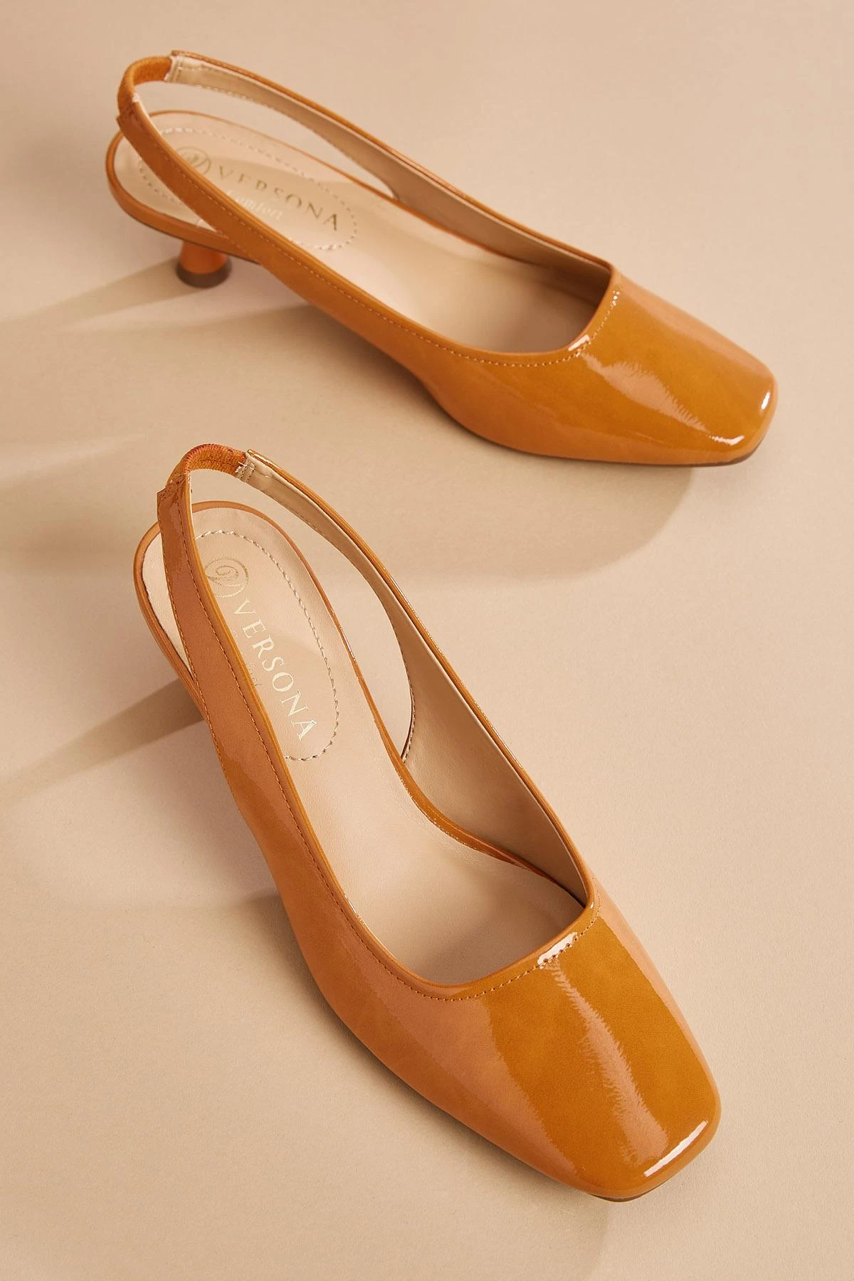 Patent Slingback Kitten Heels 3 Patent Slingback Kitten Heels