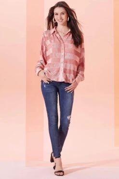 Something Subtle Distressed Jeans -Versona Shop 44659756 3