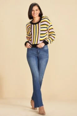 Basic Bootcut Jeans -Versona Shop 44661441 3