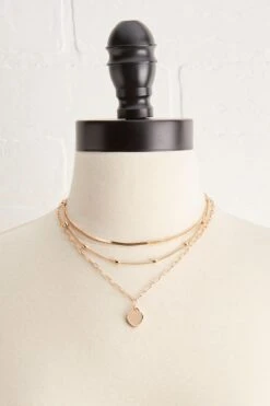 Lovely Trio Layered Necklace -Versona Shop 45171617 1