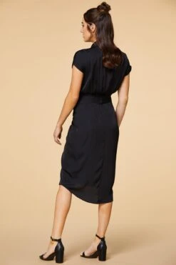 Workin` Girl Shirt Dress -Versona Shop 45274673 3