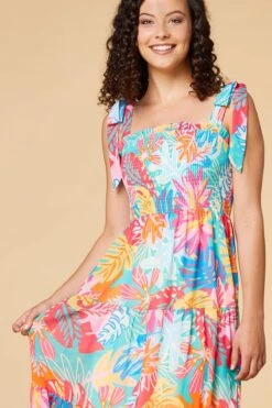 Pineapple Princess Maxi Dress -Versona Shop 45302132 2