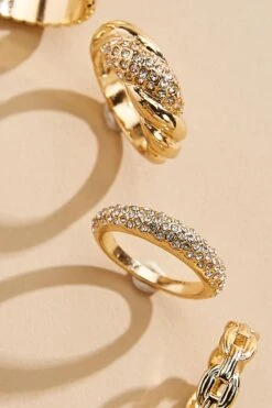 Embellished Ring Set -Versona Shop 45306686 1