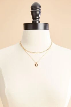 Layered Iridescent Necklace -Versona Shop 45313880 1