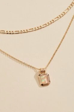 Layered Iridescent Necklace -Versona Shop 45313880 2