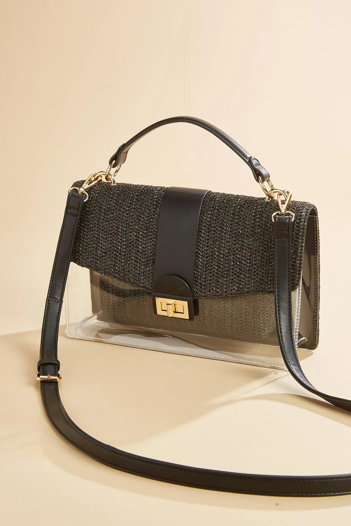 Clearly Woven Handbag Set 4 Clearly Woven Handbag Set - Image 2