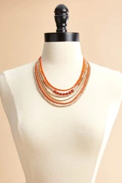 Tiger Lily Layered Necklace -Versona Shop 45348567 1