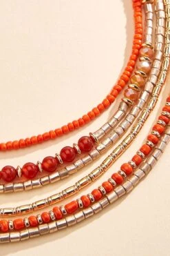 Tiger Lily Layered Necklace -Versona Shop 45348567 2