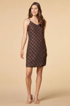 Double Checking Dress -Versona Shop 45356509 2