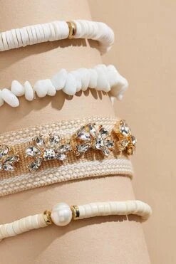 Embellished Bracelet Set -Versona Shop 45366082 1