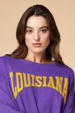 Louisiana Game Day Sweater -Versona Shop 45370575 2